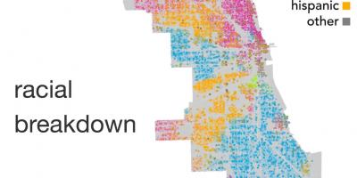 Harta e Çikagos përkatësisë etnike