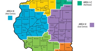 Chicago shkollat publike map