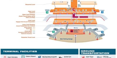Harta e Çikagos ord aeroport